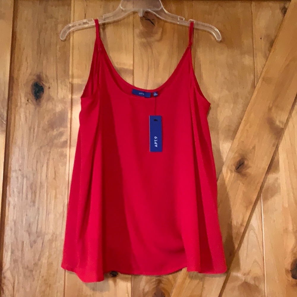 Apt. 9 Cami. XL. NWT. Tango Red.